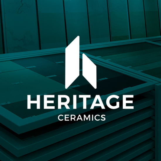 Heritage ceramics logo design
